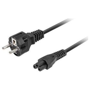 Kabel zasilający Lanberg Kabel zasilający Lanberg CEE 7/7->IEC 320 C5 1.8M VDE notebook (miki) 1,8m VDE prosty czarny