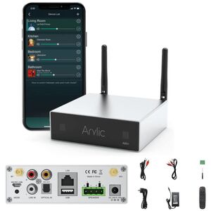 Arylic ARYLIC A50+ odtwarzacz sieciowy wzmacniacz 100W