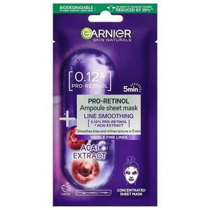Garnier GARNIER_Pro-Retinol Ampoule Sheet Mask ampułka wygładzająca w masce na tkaninie z pro-retinolem 19g