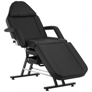 Activeshop Fotel kosmetyczny Sillon z kuwetami czarny