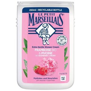 Le Petit Marseillais Kremowy żel pod prysznic Malina & Piwonia 250ml