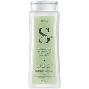 Joanna JOANNA Sensual Kremowy Żel pod prysznic - Konopie & Panthenol 500ml