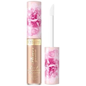 EVELINE KOLOROWKA EVELINE Flower Garden Cień do powiek w płynie 2w1 nr 02 6.5ml