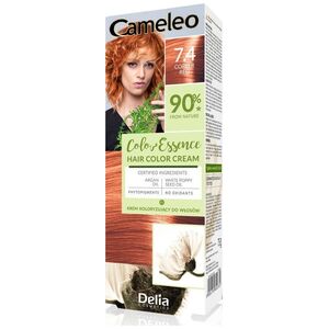 Delia DELIA COSMETICS Cameleo Color Essence Krem koloryzujący nr 7.4 - copper red  1op.