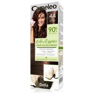 Delia DELIA COSMETICS Cameleo Color Essence Krem koloryzujący nr 4.4 - spicy brown  1op.