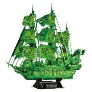 Cubic Fun CUBIC FUN PUZZLE 3D LATAJĄCY HOLENDER ŚWIECĄCY W CIEMNOŚCI- T4041h