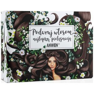 Anwen Anwen Podaruj Włosom Najlepszą Pielęgnację Hair Me More szampon zwiększający objętość 200ml + Nothing Sill naturalna maska wygładzająca bez silikonów