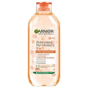 Garnier Skin Naturals złuszczający płyn micelarny 3w1 400 ml