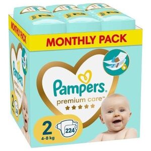 Pieluszki Pampers Premium Care 2 Mini 2, 4-8 kg, 224