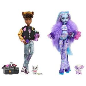 Mattel Monster High - Clawd Wolf z buldogiem-gargulcem (HNF65)