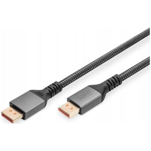 Wizualizer Seagate Kabel połączeniowy DIGITUS PREMIUM DisplayPort 2.1 16K60Hz DP/DP M/M czarny 1m