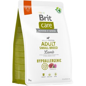 Brit Hypoalergiczna karma z jagnięciną i ryżem dla psów dorosłych o wadze do 10 kg - opakowanie 3 kg