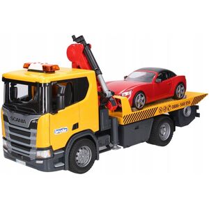 Bruder Laweta pomocy drogowej z autem RoadsterScania Super 560R (03552)