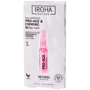 Iroha Iroha Nature Retinol Pro-Age Face Ampoule Przeciwstarzeniowo-Ujędrniające Ampułki Do Twarzy Z Retinolem 5X1.5Ml