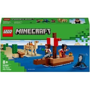 LEGO Minecraft Rejs statkiem pirackim (21259)