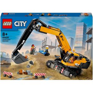 LEGO City Żółta koparka (60420)