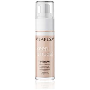 Claresa CLARESA_Keep In Nude CC Cream krem wyrównujący koloryt cery 103 Cool Medium 33g
