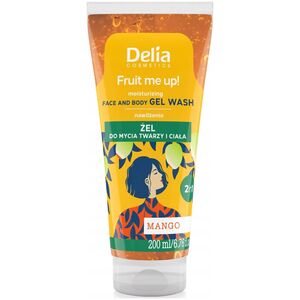 Delia DELIA_Fruit Me Up! żel do mycia twarzy i ciała Mango 200ml