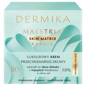 Dermika Maestria luksusowy krem przeciwzmarszczkowy na dzień i na noc 80+ 50ml