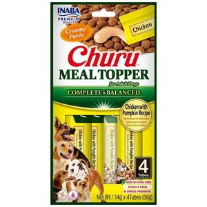 Inaba Foods INABA MEAL TOPPER Kurczak z dynią - pies 4x14g