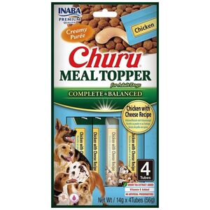 Inaba Foods INABA MEAL TOPPER Kurczak z serem - pies 4x14g