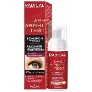 Farmona Radical Lash Architect szampon w piance do mycia rzęs naturalnych i przedłużanych 50ml