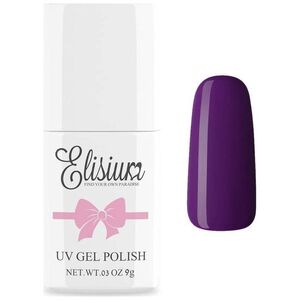 Elisium UV Gel Polish lakier hybrydowy do paznokci 007 Deep Plum 9g