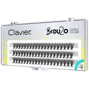 Clavier Clavier BeDU2O Double Volume kępki rzęs 10mm