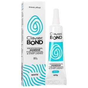 Clavier Clavier Bond klej do rzęs Biały 0.07g
