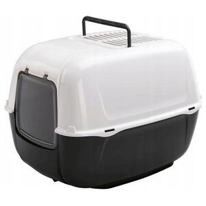 Ferplast FERPLAST TOILET HOME PRIMA BLACK PLT - kuweta 39,5x52,5x38h cm