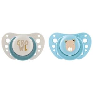 Chicco 171521 SMOCZEK PF AIR SILIKONOWY 2-6M 2SZT NIEBIESKI