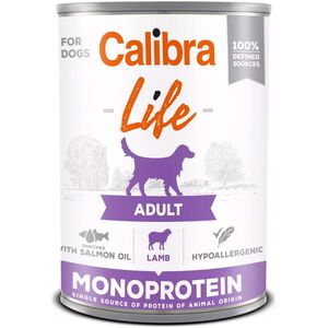 Calibra CALIBRA LIFE Adult Monoprotein jagnięcina - mokra karma dla psa - 0,4 kg
