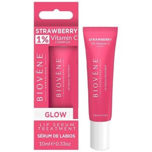 Biovene Biovene Strawberry Lip Serum Treatment rozświetlające serum do ust z 1% witaminy C 10ml