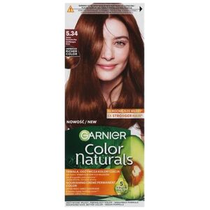 Garnier Color Naturals odżywcza farba do włosów 5.34 Złocisty Kasztanowy Brąz