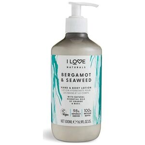 I love I Love Naturals Hand & Body Lotion balsam do ciała i rąk Bergamot & Seaweed 500ml