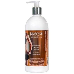 BingoSpa BingoSpa Slim & Strong kofeinowy krem do ciała z L-karnityną i imbirem 500ml