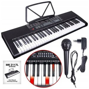 MK MK 2117L KEYBOARD - Klawisze organy dla dzieci LED