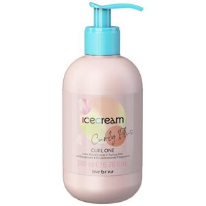 Inebrya Ice Cream Curly Plus dyscyplinujące mleczko do włosów kręconych i falowanych 200ml