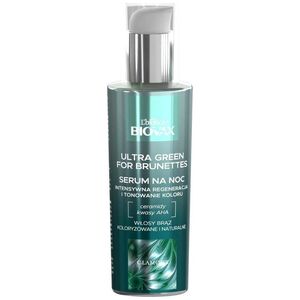 BIOVAX BIOVAX Glamour Ultra Green For Brunettes Serum na noc 100ml