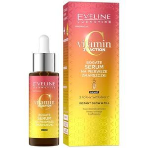 XXXX__Eveline Cosmetics (Eveline) Eveline Vitamin C 3x Action bogate serum na pierwsze zmarszczki 30ml