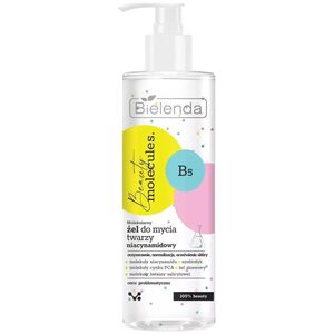 Bielenda Beauty Molecules Molekularny żel do mycia twarzy niacynamidowy 195ml