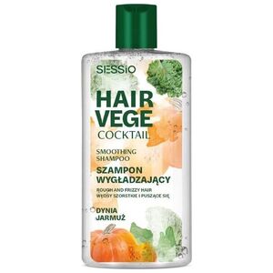 SESSIO Sessio Hair Vege Cocktail wygładzający szampon do włosów Dynia i Jarmuż 300g