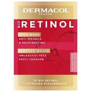 Dermacol Dermacol Bio Retinol Face Mask przeciwzmarszczkowa maska do twarzy 16ml