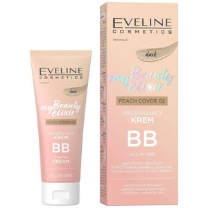 XXXX__Eveline Cosmetics (Eveline) Eveline My Beauty Elixir pielęgnujący krem BB all in one 02 Peach Cover Dark 30ml