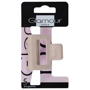 Glamour Klamra do włosów średnia Beżowa