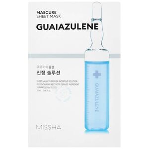 Missha Mascure Guaiazulene łagodząco-regenerująca maseczka w płachcie 28ml