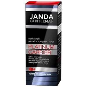 Janda Gentelman Platinum Carrier Męski krem na każdą porę dnia i nocy 40+ 50ml