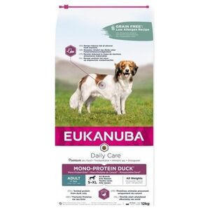 EUKANUBA Eukanuba Daily Care Adult Protien Kaczka - sucha karma dla psa 12 kg