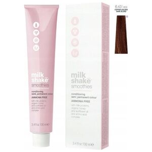Milk Shake Milk Shake Smoothie Semi-Perm - farba do włosów bez amoniaku 100ml, paleta kolorów - 6,E || Naturalny Ciemny Egzotyczny Blond