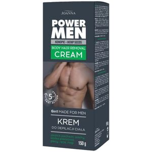 Joanna Joanna Power Men krem do depilacji ciała 150g -SM
